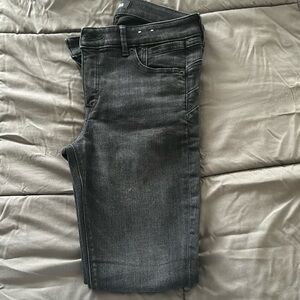 Black faded Express jeans almost new